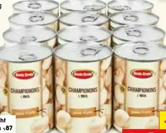 Netto Marken-Discount Champignonköpfe 1. Wahl Angebot