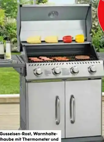 Netto Marken-Discount BBQ-Gasgrill Kansas Angebot