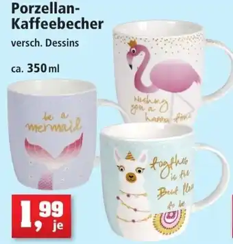 Thomas Philipps Porzellan Kaffeebecher ca. 350 ml Angebot