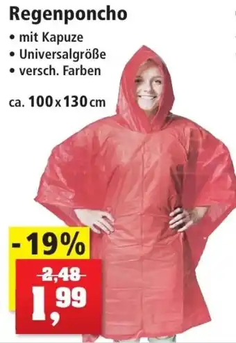 Thomas Philipps Regenponcho ca. 100 x 130 cm Angebot