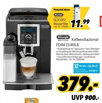 MEDIMAX DeLonghi Kaffeevollautomat ECAM 23.466.B Angebot