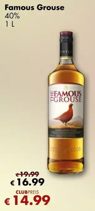 Travel Free Famous Grouse 1 L Angebot