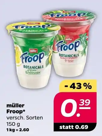 NETTO Müller Froop 1kg Angebot