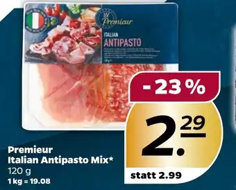 NETTO Premieur Italian Antipasto Mix 120 g Angebot