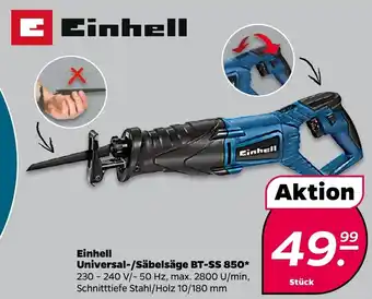NETTO Einhell Universal-/Säbelsäge BT-SS 850 Angebot