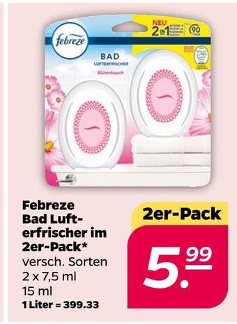 NETTO Febreze bad lufterfrischer Angebot