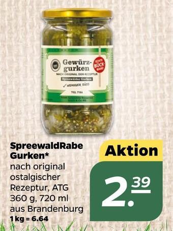 NETTO Spreewaldrabe gewürzgurken Angebot