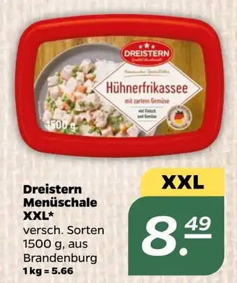 NETTO Dreistern Menüschale XXL 1500 g Angebot