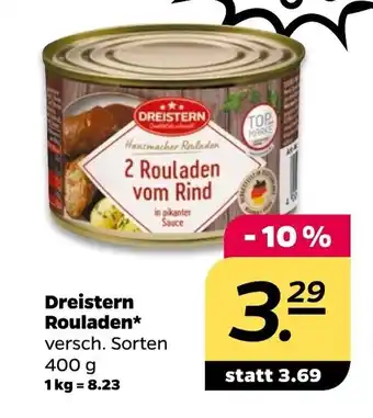 NETTO Dreistern Rouladen 400 g Angebot