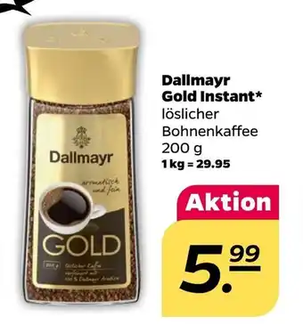 NETTO Dallmayr Gold Instant 200 g Angebot