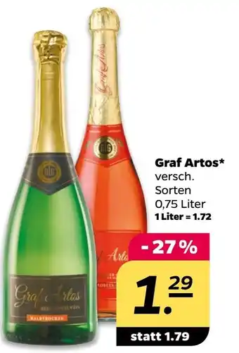 NETTO Graf Artos 0,75 Liter Angebot