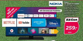 NETTO Nokia 43" Smart-TV 4300B Angebot