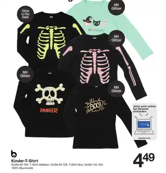 Zeeman Kinder-T-Shirt Größe 92-164 Angebot