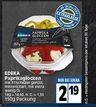 Elli Markt Edeka paprikaglocken Angebot