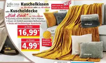 Norma Bella casa kuschelkissen oder kuscheldecke Angebot