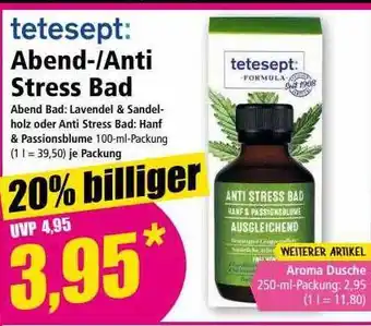 Norma Tetesept: abend-anti stress bad Angebot