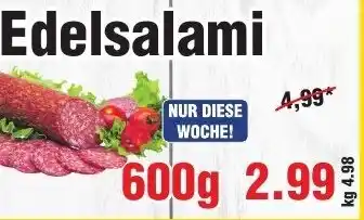 Wiglo Wunderland Edelsalami 600 g Angebot