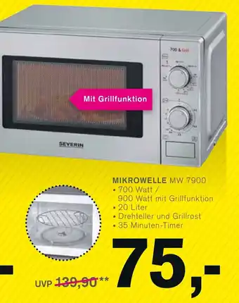 KODi Severin Mikrowelle MW 7900 Angebot