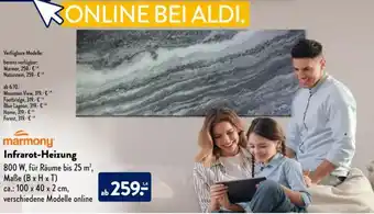 Aldi Süd Marmony Infrarot Heizung Angebot