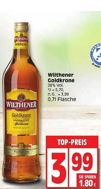 Edeka Wilthener goldkrone Angebot