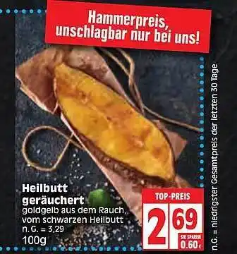 Edeka Heilbutt geräuchert Angebot