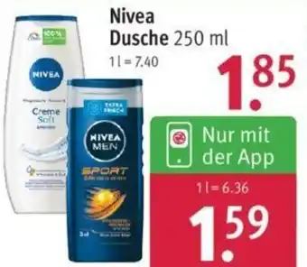 Rossmann Nivea Dusche 250 ml Angebot