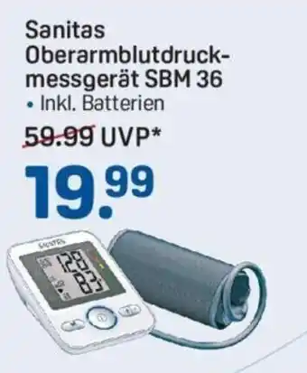 Rossmann Sanitas Oberarmblutdruck-messgerät SBM 36 Angebot