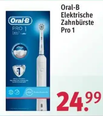 Rossmann Oral-B Elektrische Zahnbürste Pro 1 Angebot