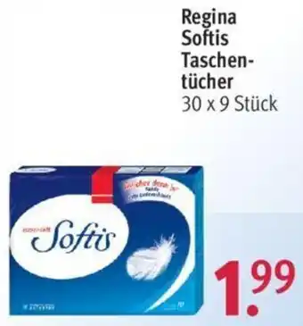 Rossmann Regina Softis Taschentücher 30 x 9 stück Angebot