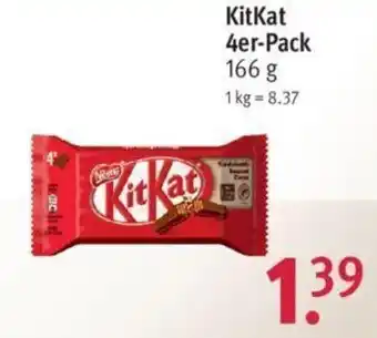 Rossmann Nestlé KitKat 4er-Pack 166 g Angebot