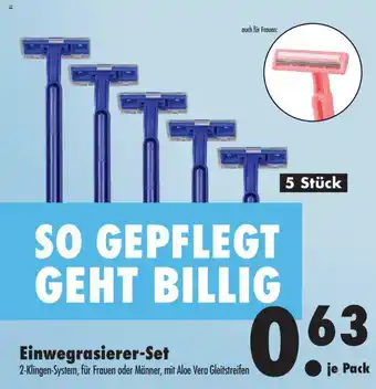 Mäc Geiz Einwegrasierer Set Angebot