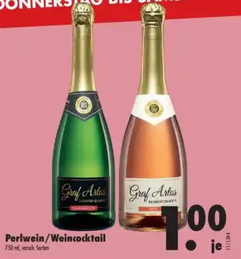 Mäc Geiz Perlwein/Weincocktail 750ml Angebot