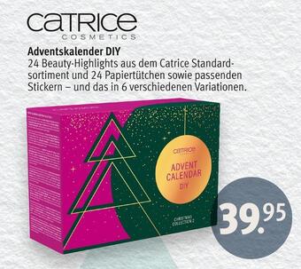 Rossmann Catrice adventskalender diy Angebot