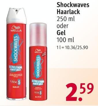 Rossmann Shockwaves haarlack oder gel Angebot