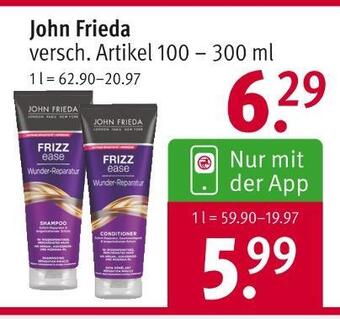 Rossmann John frieda haarpflege Angebot