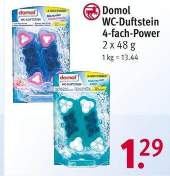 Rossmann Domol wc-duftstein 4-fach-power Angebot