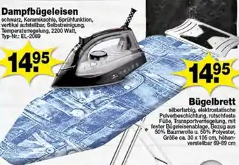 Krümet Sonderposten Dampfbügeleisen Angebot