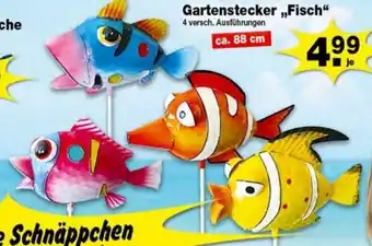 Krümet Sonderposten Gartenstecker Fisch Angebot