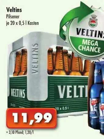 Lösch Depot Veltins Pilsener 20x0,5L Angebot