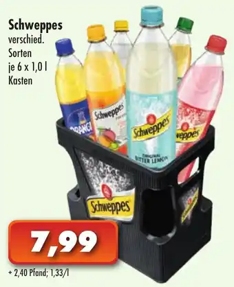 Lösch Depot Schweppes 6x1L Angebot