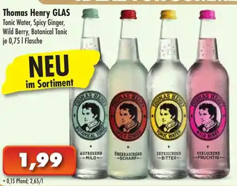 Lösch Depot Thomas Henry Glas 0,75L Angebot