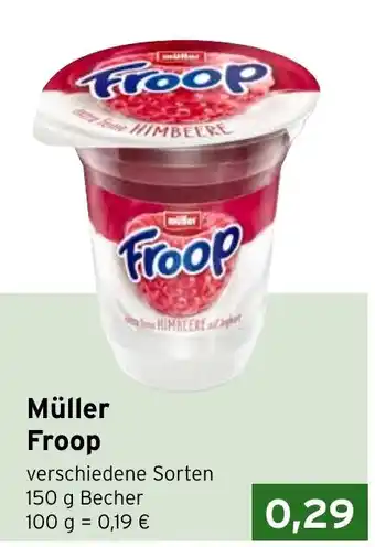 CAP Markt Müller Froop 150g Becher Angebot