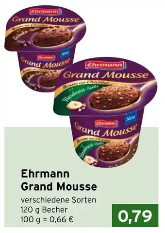 CAP Markt Ehrmann Grand Mousse 120g Becher Angebot