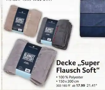 Selgros Tom Tailor Decke Super Flausch Soft 150*200 Angebot