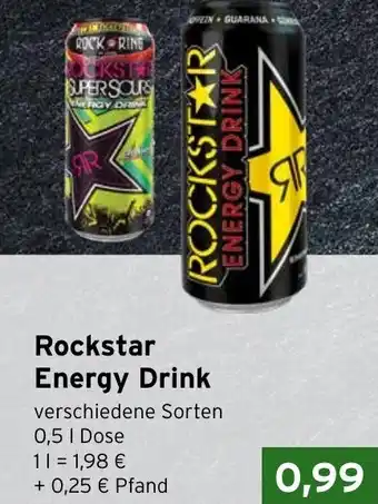 CAP Markt Rockstar Energy Drink 0,5L Angebot