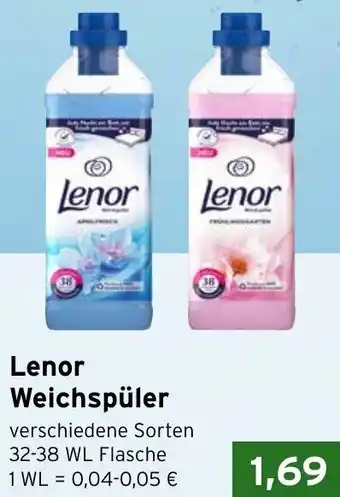 CAP Markt Lenor Weichspüler 32-38WL Angebot