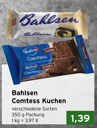 CAP Markt Bahlsen Comtess Kuchen 350 g Angebot