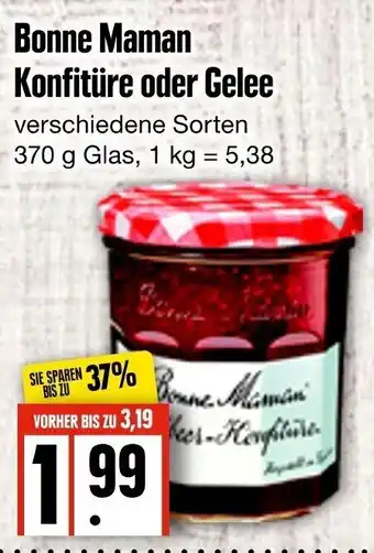 Edeka Frischemarkt Bonne Maman Konfitüre oder Gelee 370 g Glas Angebot