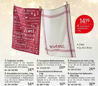 Weltbild Geschirrtuch-set winterzeit, 2-tlg. Angebot