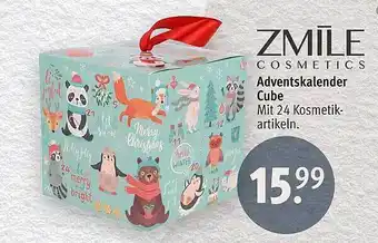 Rossmann Zmile cosmetics adventskalender cube Angebot